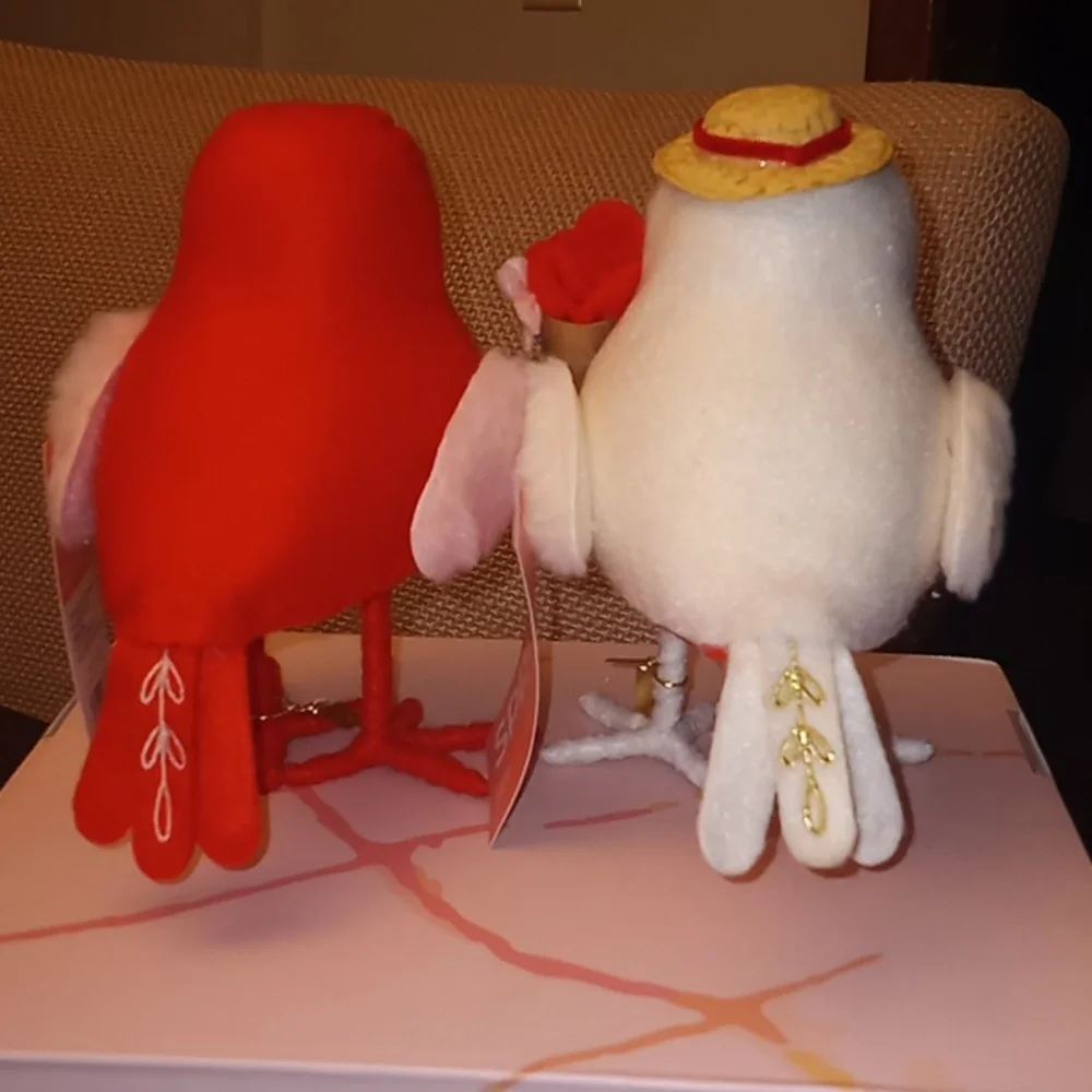 Spiritz 2023 Valentine's Day Birds Target Felt NEW! Fledge and Jet